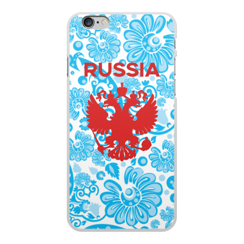 Printio Чехол для iPhone 6 Plus, объёмная печать Russia фото