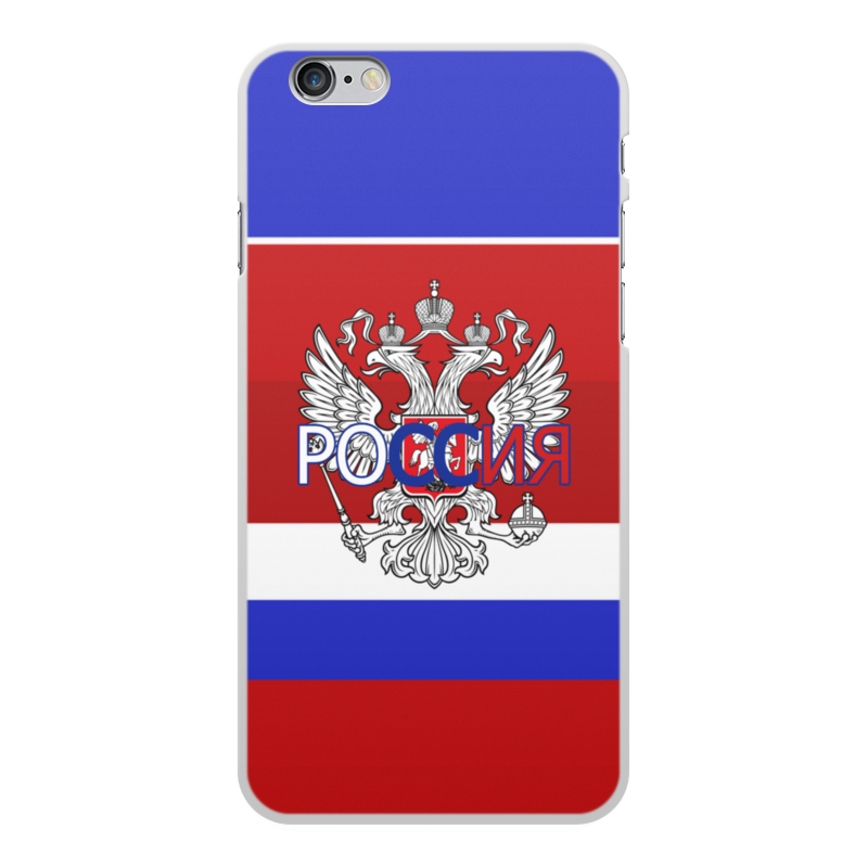 Printio Чехол для iPhone 6 Plus, объёмная печать Россия чехол для iphone 7 plus объёмная печать printio symbol cube