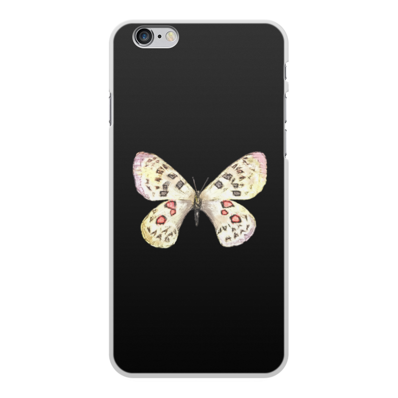 Printio Чехол для iPhone 6 Plus, объёмная печать Бабочка