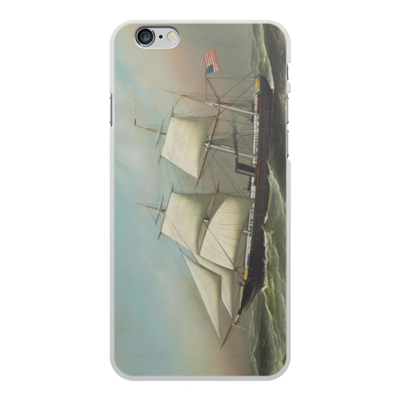 Printio Чехол для iPhone 6 Plus, объёмная печать American naval frigate (антонио якобсен)