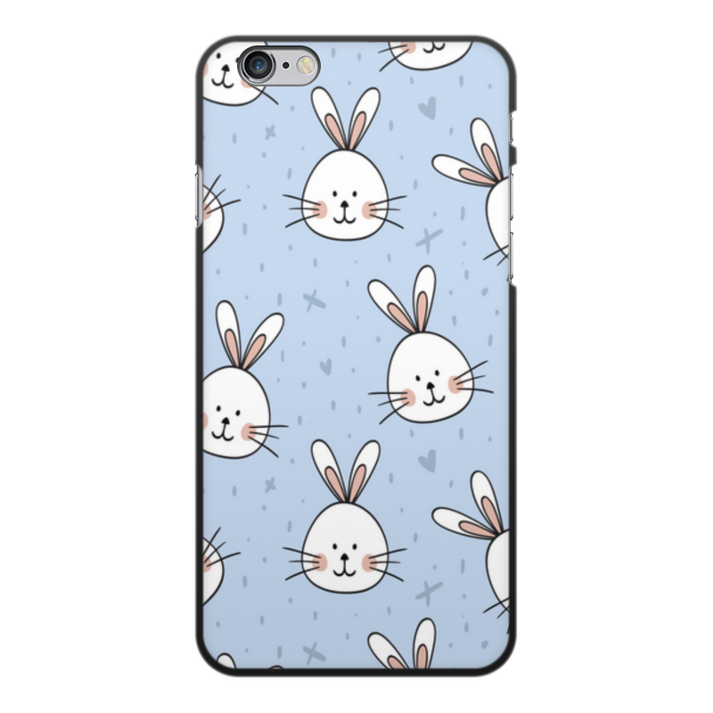 Printio Чехол для iPhone 6 Plus, объёмная печать Милый кролик printio чехол для iphone 6 plus объёмная печать кролик питер