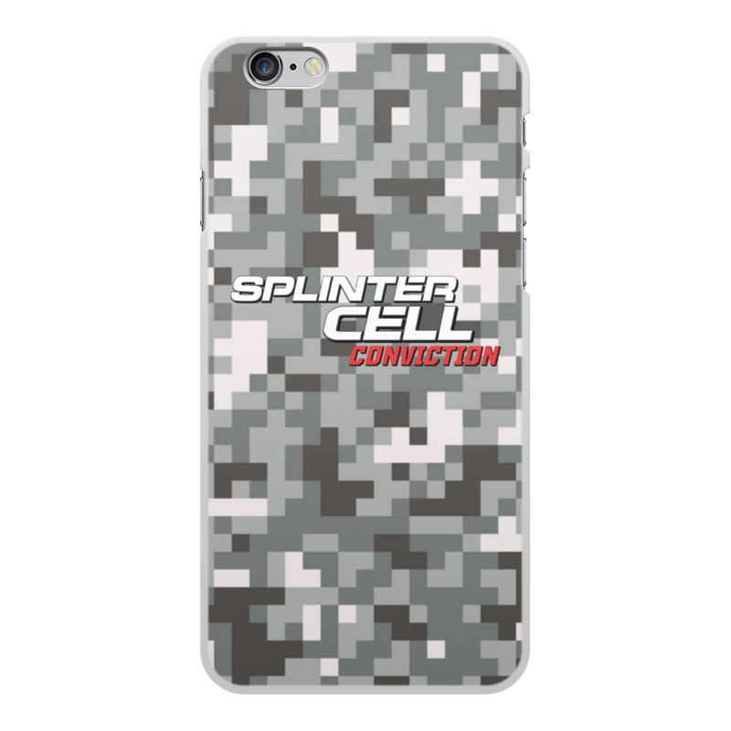 Printio Чехол для iPhone 6 Plus, объёмная печать Splinter cell