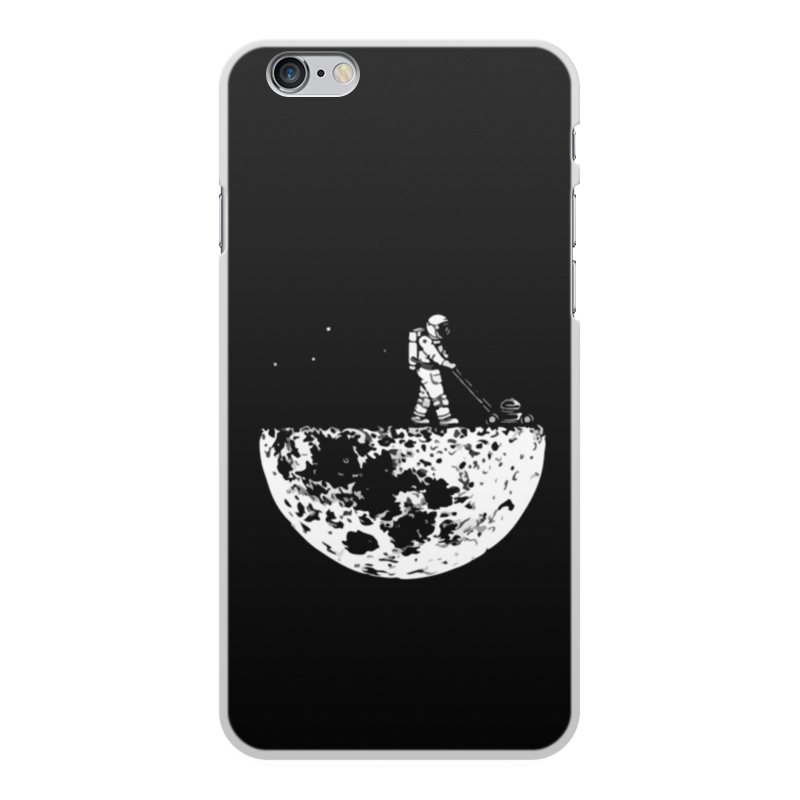 Printio Чехол для iPhone 6 Plus, объёмная печать Космонавт на луне printio чехол для iphone 5 5s объёмная печать космонавт на луне