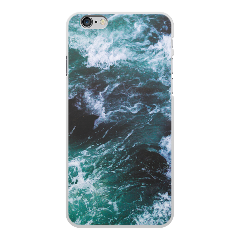Printio Чехол для iPhone 6 Plus, объёмная печать Бескрайнее море