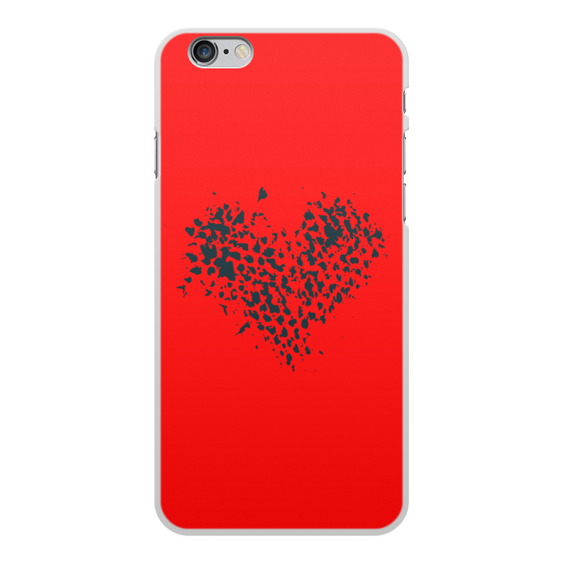 Printio Чехол для iPhone 6 Plus, объёмная печать Сердце printio чехол для iphone 6 plus объёмная печать холодное сердце