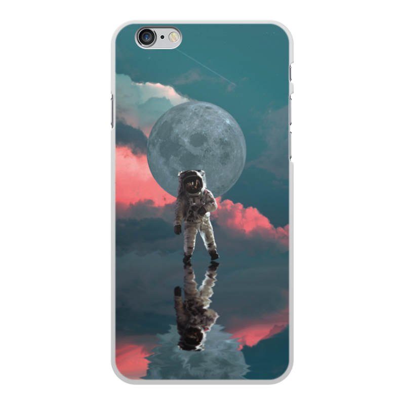 Printio Чехол для iPhone 6 Plus, объёмная печать Космонавт астронавт printio чехол для iphone 7 plus объёмная печать космический кит