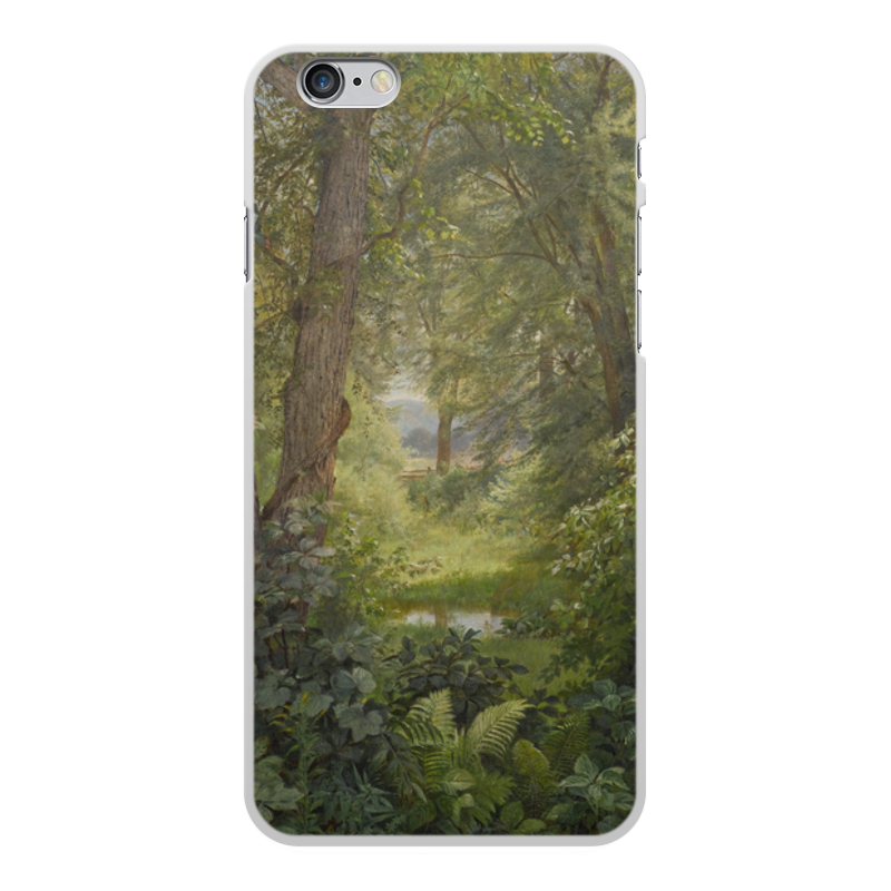 Printio Чехол для iPhone 6 Plus, объёмная печать Лесной пейзаж (уильям трост ричардс) printio чехол для samsung galaxy s7 объёмная печать лесной пейзаж уильям трост ричардс