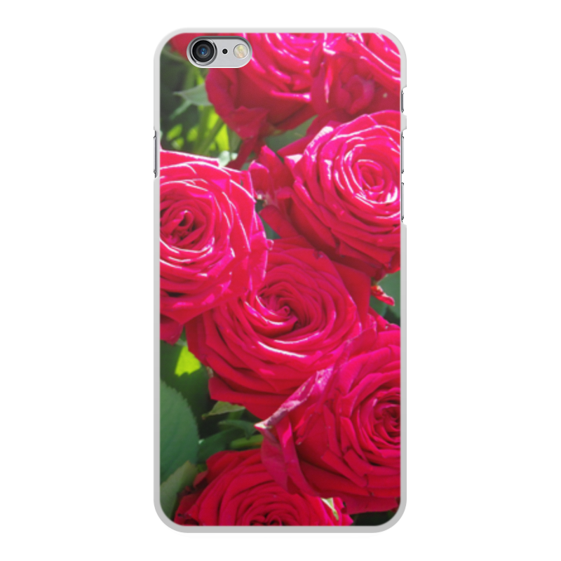 Printio Чехол для iPhone 6 Plus, объёмная печать Сад роз printio чехол для iphone 7 plus объёмная печать сад роз