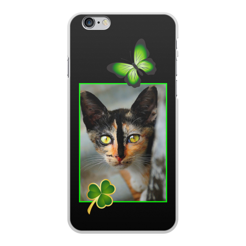 Printio Чехол для iPhone 6 Plus, объёмная печать Кошки. магия красоты