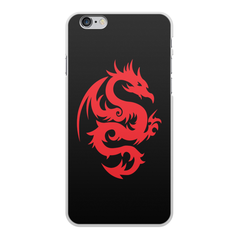 Printio Чехол для iPhone 6 Plus, объёмная печать Драконы фэнтези. символика