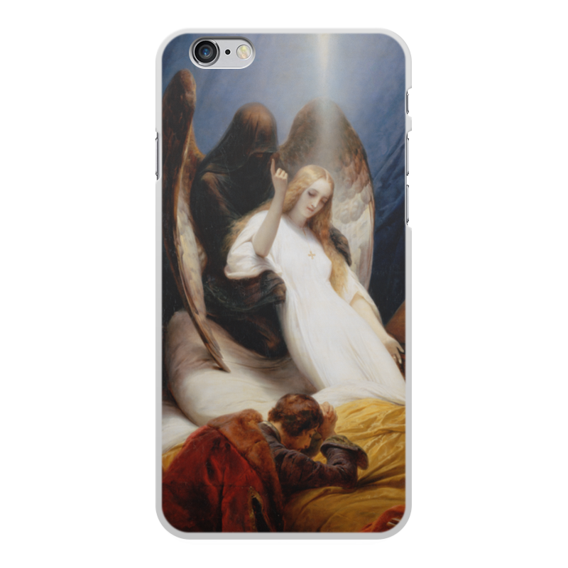 Printio Чехол для iPhone 6 Plus, объёмная печать Ангел смерти (орас верне) printio чехол для iphone 7 объёмная печать ангел смерти орас верне