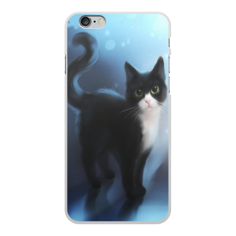 Printio Чехол для iPhone 6 Plus, объёмная печать кошка