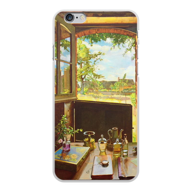 Printio Чехол для iPhone 6 Plus, объёмная печать Открытая дверь в сад (картина сомова)