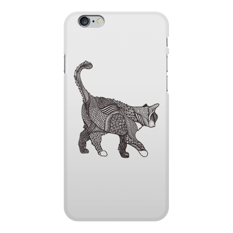 Printio Чехол для iPhone 6 Plus, объёмная печать Кошак printio чехол для iphone 6 plus объёмная печать чёрно белый лев