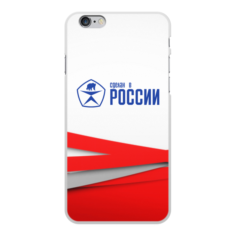 Printio Чехол для iPhone 6 Plus, объёмная печать Сделан в россии printio чехол для iphone 8 plus объёмная печать сделан в россии