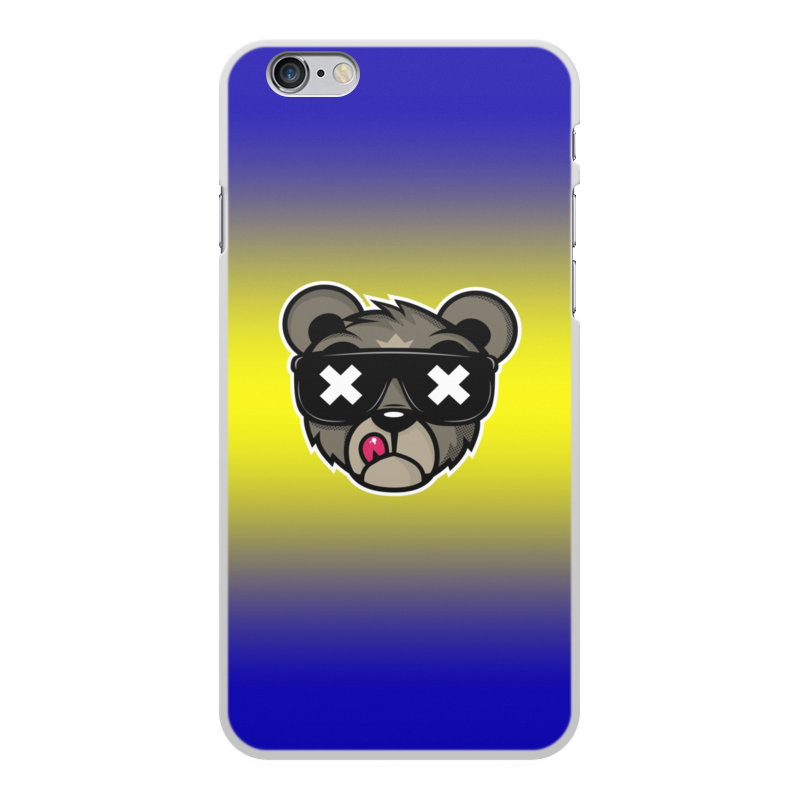 Printio Чехол для iPhone 6 Plus, объёмная печать Медведь printio чехол для iphone 6 plus объёмная печать медведь