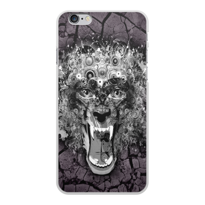 Printio Чехол для iPhone 6 Plus, объёмная печать Медведь