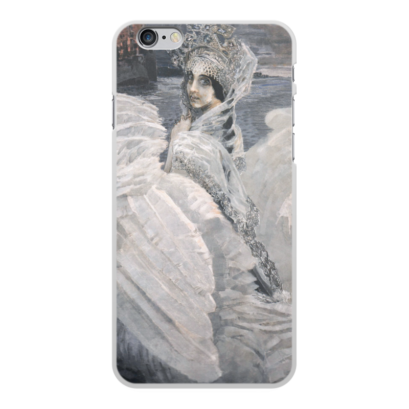 Printio Чехол для iPhone 6 Plus, объёмная печать Царевна-лебедь (картина врубеля)