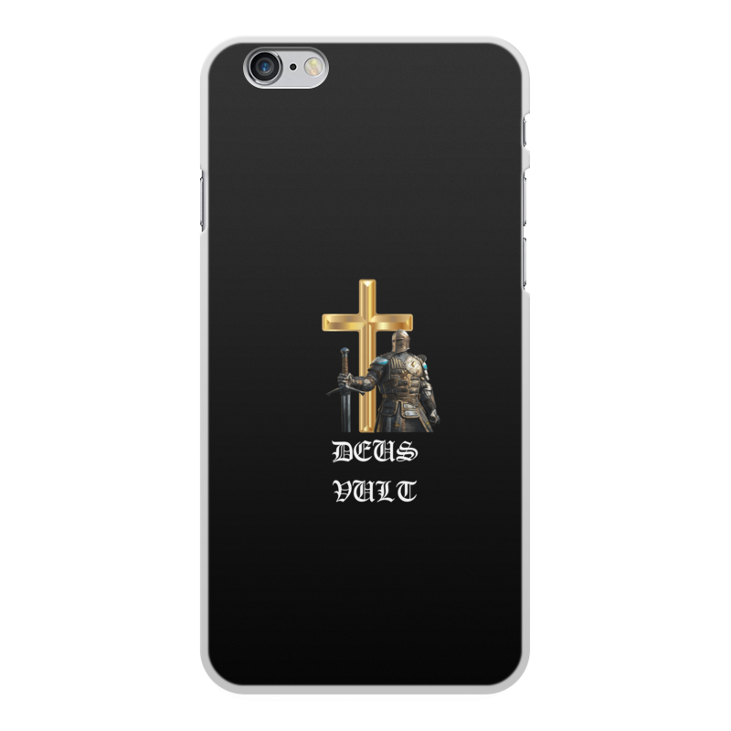 Printio Чехол для iPhone 6 Plus, объёмная печать Deus vult. крестоносцы