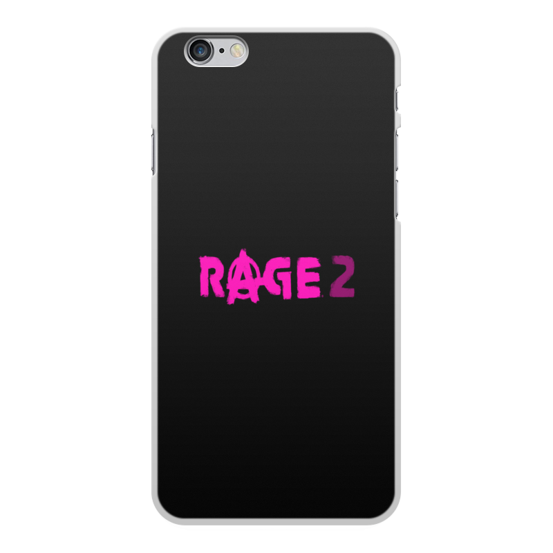 Printio Чехол для iPhone 6 Plus, объёмная печать rage 2
