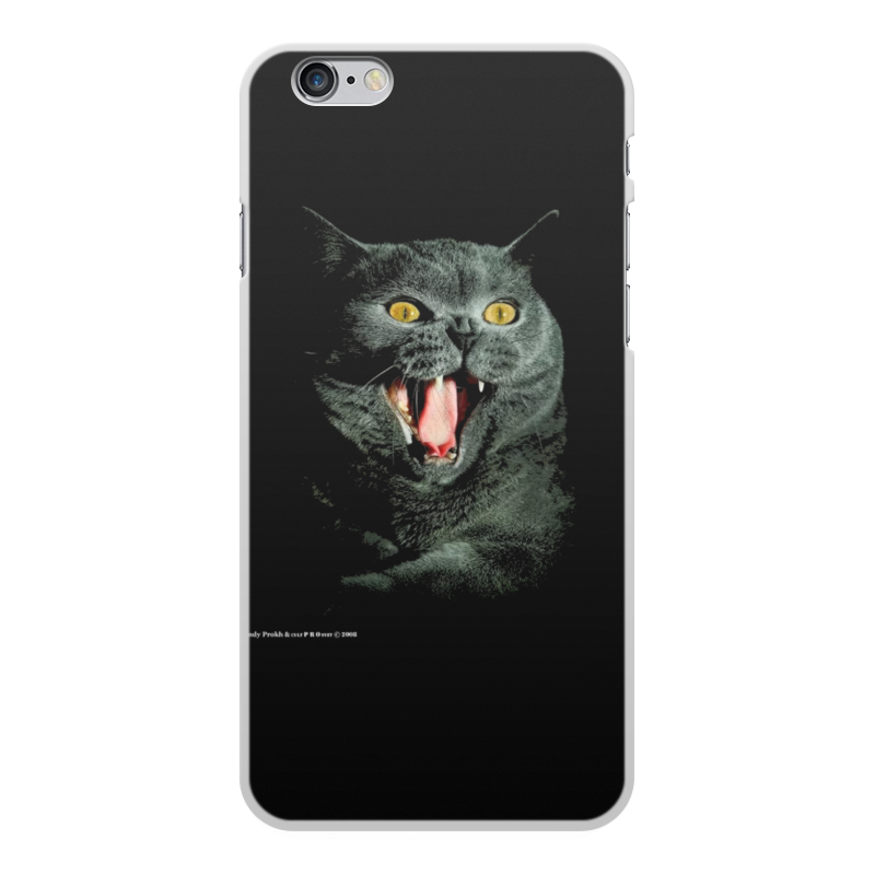 Printio Чехол для iPhone 6 Plus, объёмная печать Кошки. креатив цена и фото