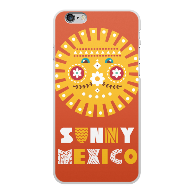 Printio Чехол для iPhone 6 Plus, объёмная печать Мексика