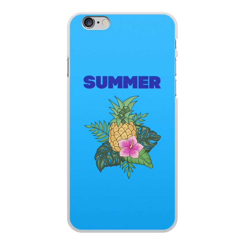 Printio Чехол для iPhone 6 Plus, объёмная печать Summer