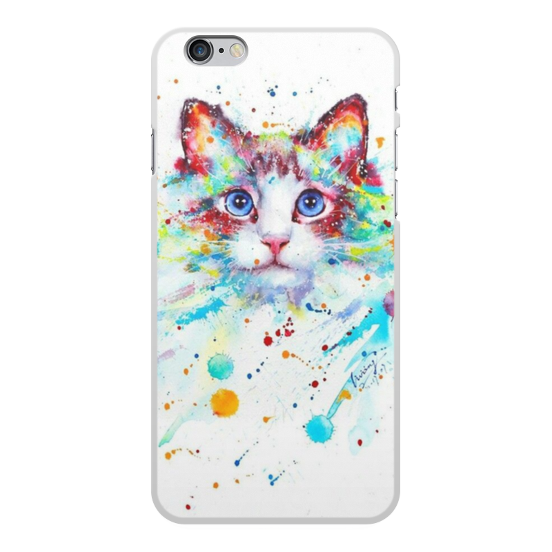 Printio Чехол для iPhone 6 Plus, объёмная печать Кошки. магия красоты printio чехол для iphone 6 объёмная печать кошки магия красоты