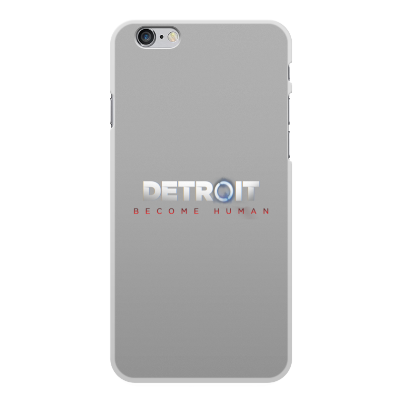 Printio Чехол для iPhone 6 Plus, объёмная печать Detroit become human