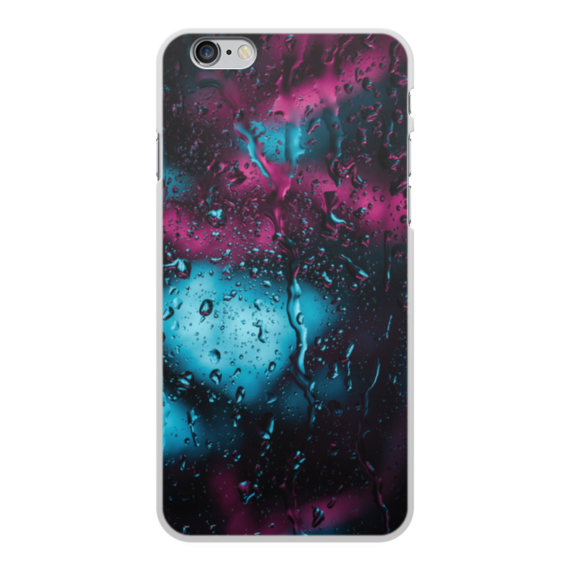цена Printio Чехол для iPhone 6 Plus, объёмная печать Дождь