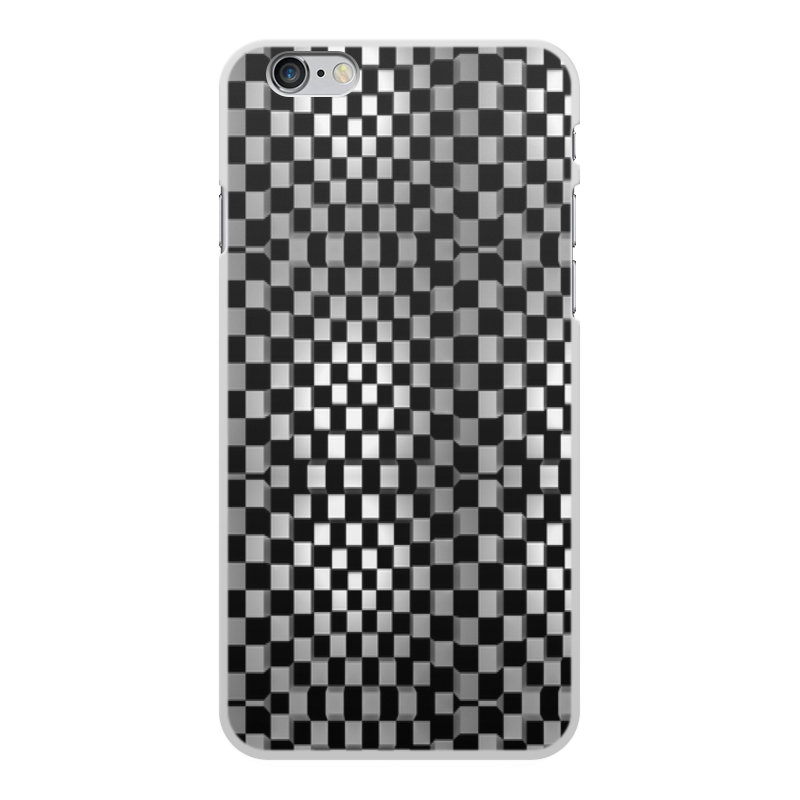Printio Чехол для iPhone 6 Plus, объёмная печать Квадраты