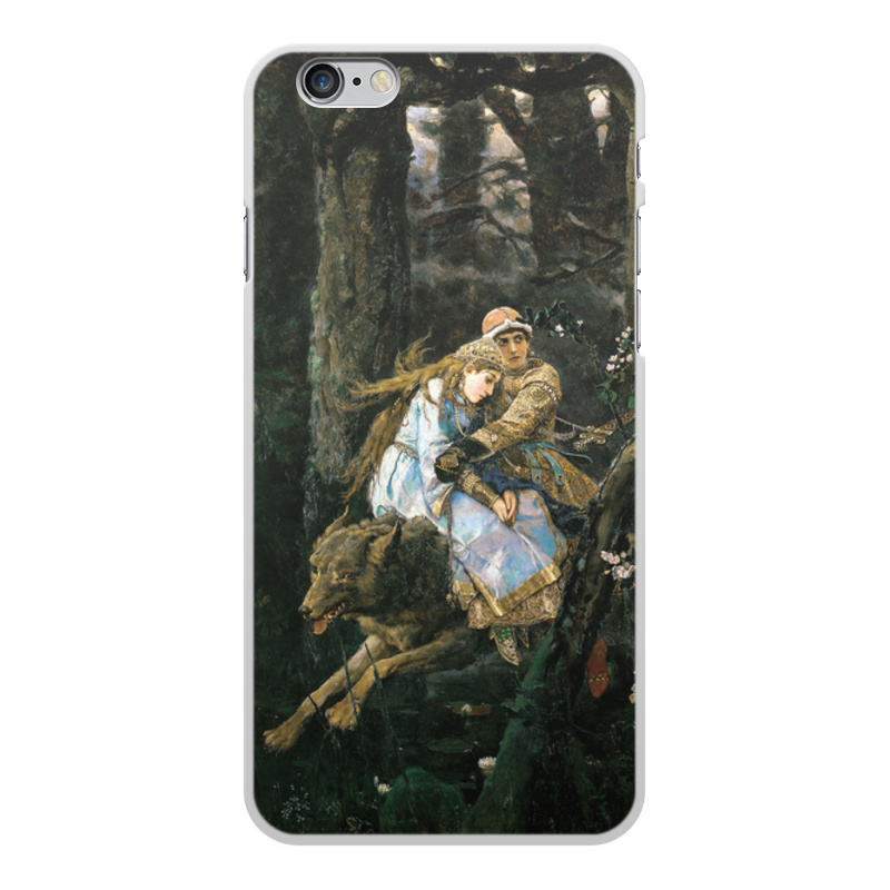 Printio Чехол для iPhone 6 Plus, объёмная печать Иван-царевич на сером волке (виктор васнецов)