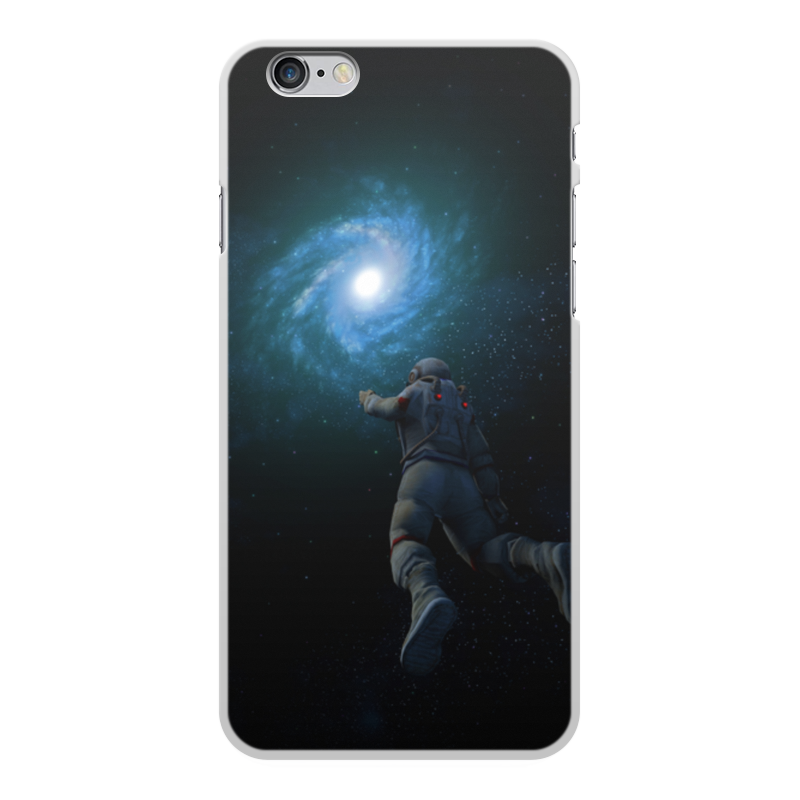 Printio Чехол для iPhone 6 Plus, объёмная печать Космонавт астронавт printio чехол для iphone 8 объёмная печать космонавт астронавт