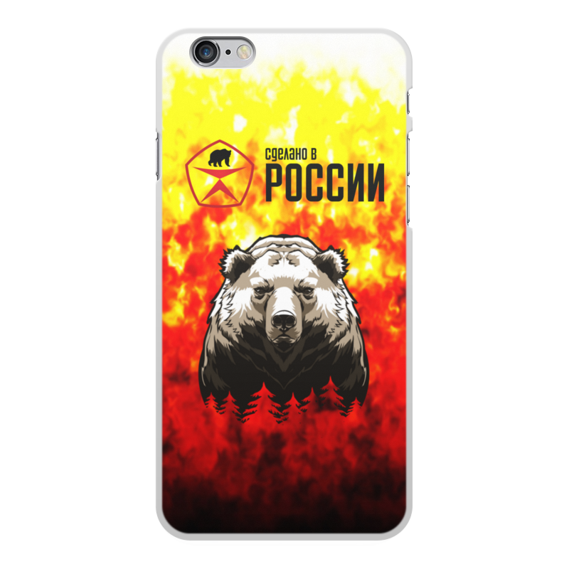 цена Printio Чехол для iPhone 6 Plus, объёмная печать Made in russia