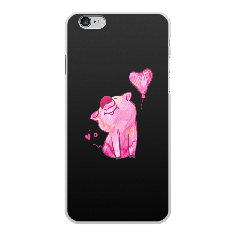 Printio Чехол для iPhone 6 Plus, объёмная печать Свинка
