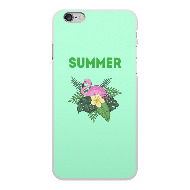 Printio Чехол для iPhone 6 Plus, объёмная печать Summer