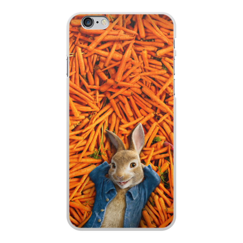 Printio Чехол для iPhone 6 Plus, объёмная печать Кролик питер printio чехол для iphone 8 plus объёмная печать кролик питер