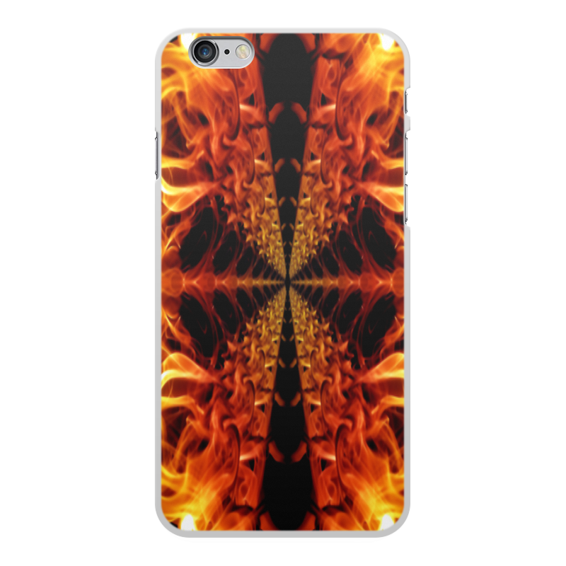 Printio Чехол для iPhone 6 Plus, объёмная печать Пламя printio чехол для iphone 8 plus объёмная печать пламя