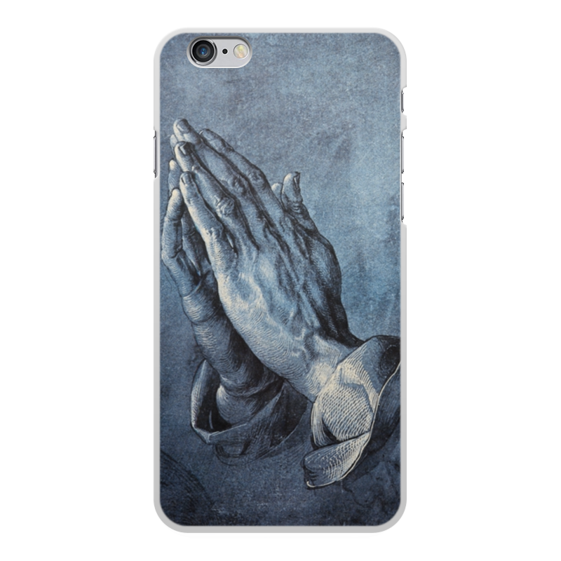 Printio Чехол для iPhone 6 Plus, объёмная печать Руки молящегося (альбрехт дюрер)