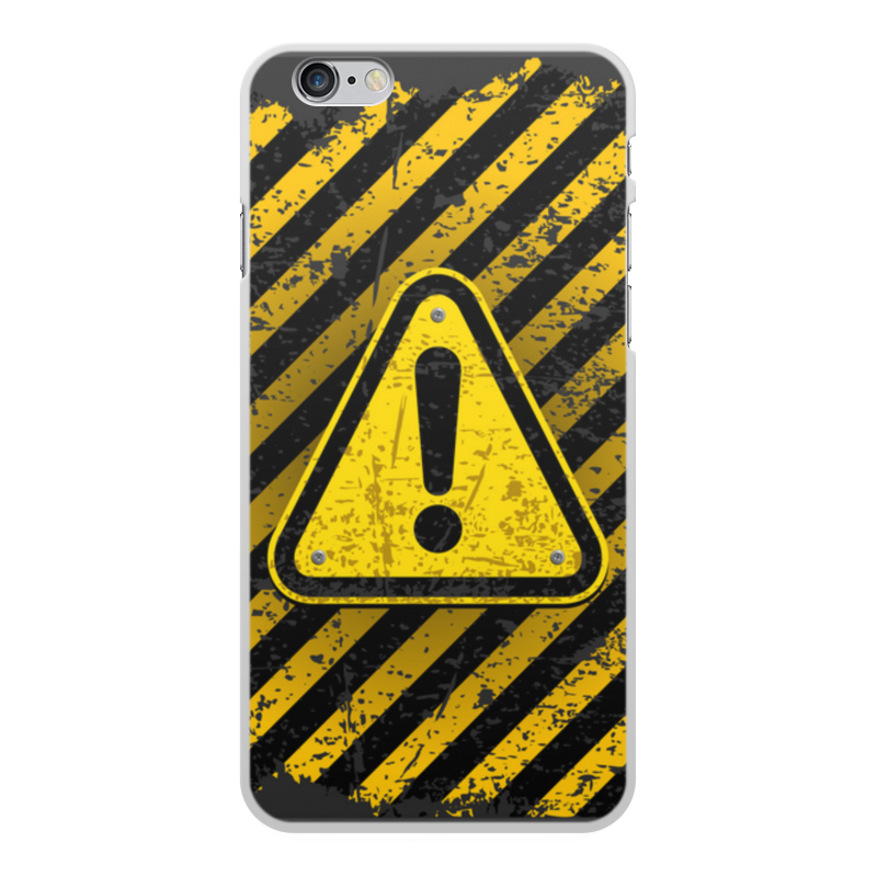 Printio Чехол для iPhone 6 Plus, объёмная печать Опасность printio чехол для iphone 7 объёмная печать опасность