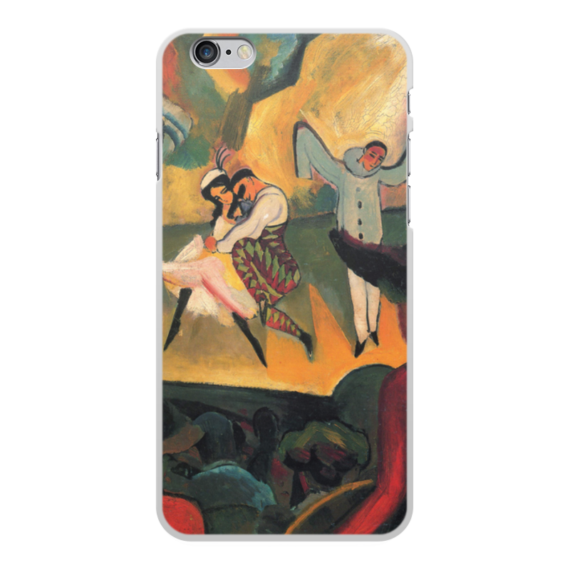 Printio Чехол для iPhone 6 Plus, объёмная печать Русский балет (август маке) цена и фото