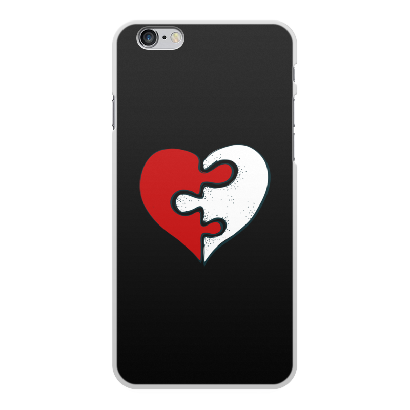 Printio Чехол для iPhone 6 Plus, объёмная печать Сердце printio чехол для iphone 6 plus объёмная печать огненное сердце