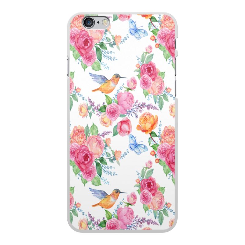 Printio Чехол для iPhone 6 Plus, объёмная печать Цветы printio чехол для iphone 6 plus объёмная печать цветы