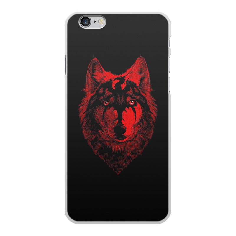 Printio Чехол для iPhone 6 Plus, объёмная печать Волки
