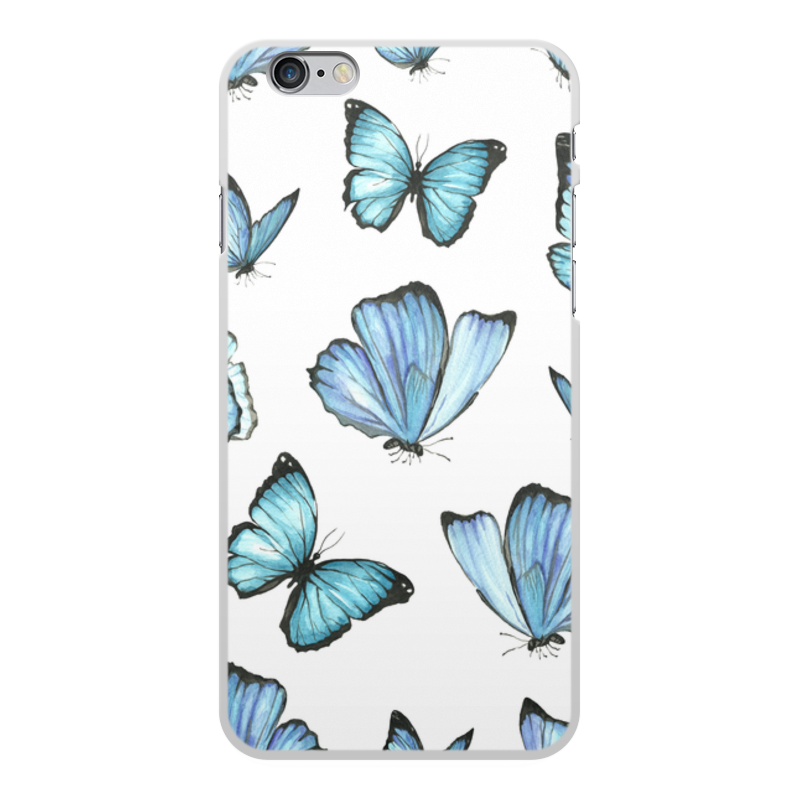 Printio Чехол для iPhone 6 Plus, объёмная печать Бабочки