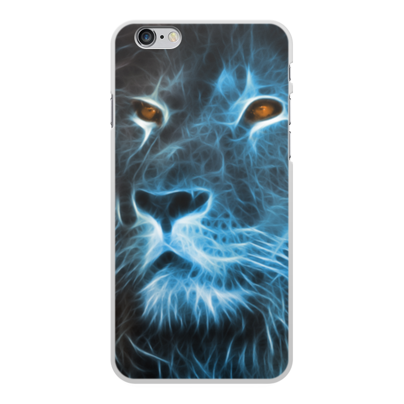Printio Чехол для iPhone 6 Plus, объёмная печать Царь зверей