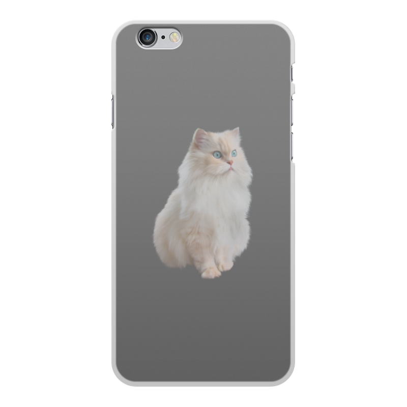 Printio Чехол для iPhone 6 Plus, объёмная печать Кошка