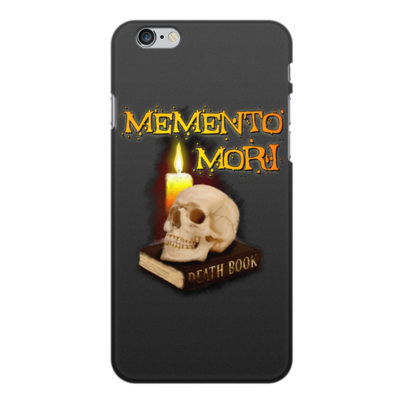 Printio Чехол для iPhone 6 Plus, объёмная печать Memento mori. помни о смерти. printio чехол для iphone 8 объёмная печать memento mori помни о смерти