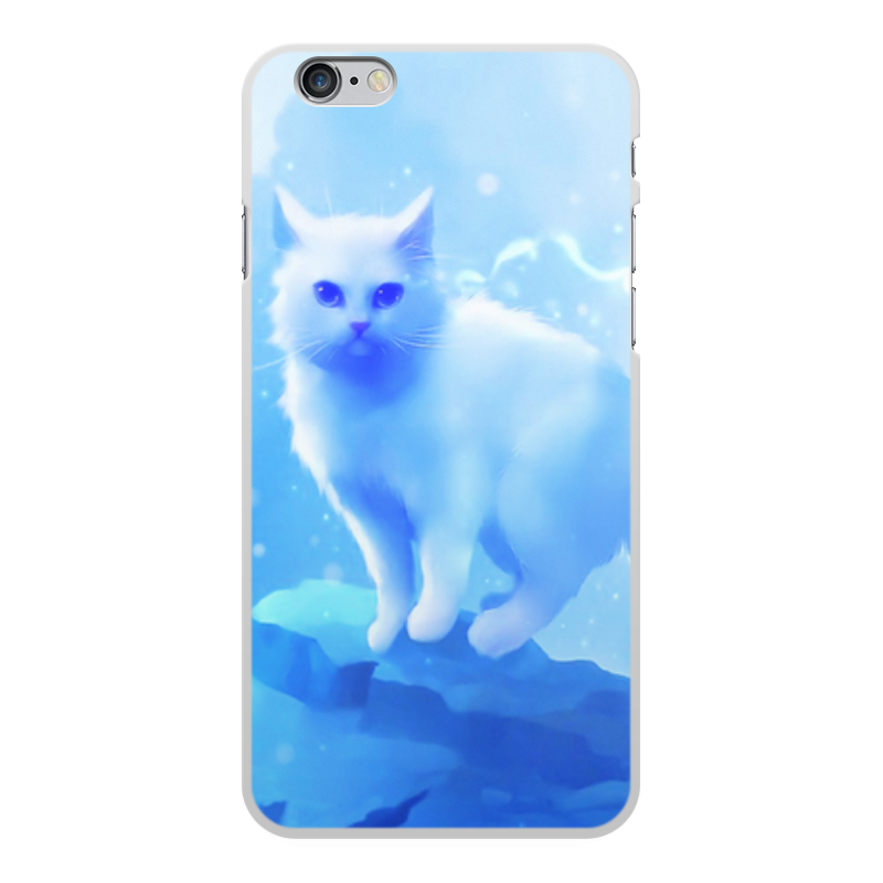 Printio Чехол для iPhone 6 Plus, объёмная печать кошка