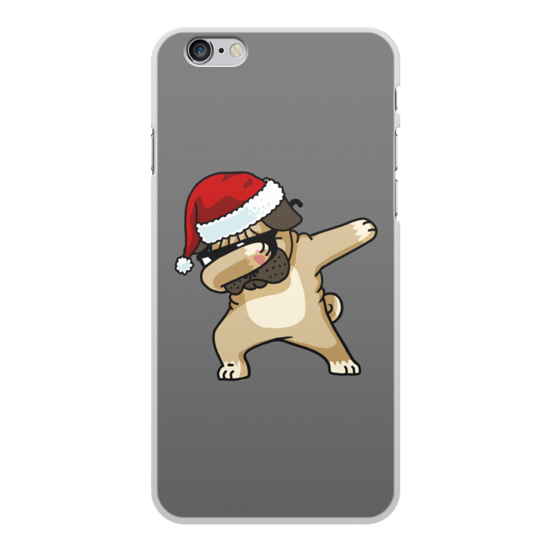 Printio Чехол для iPhone 6 Plus, объёмная печать Dabbing dog